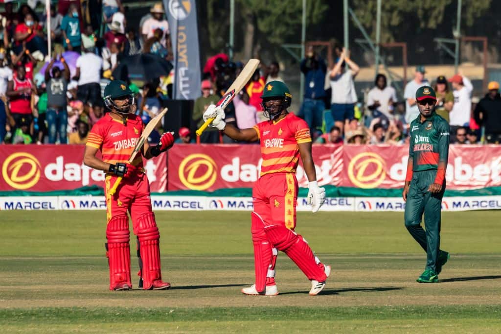 ZIM vs BAN, 2nd ODI: Double-century stand between Raza and Chakabva sealed the series for Zimbabwe