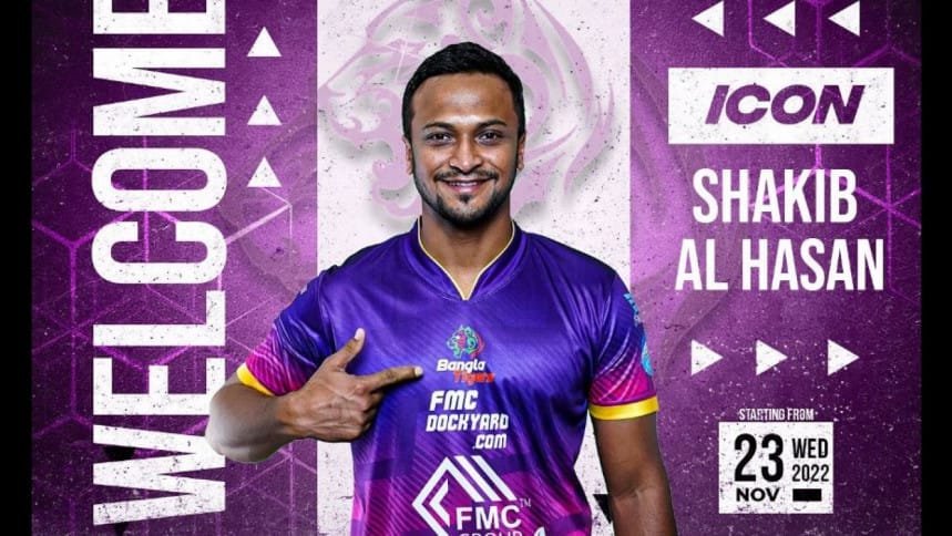 Abu Dhabi T10 League 2022: Shakib Al Hasan named Icon Player for Bangla Tigers 