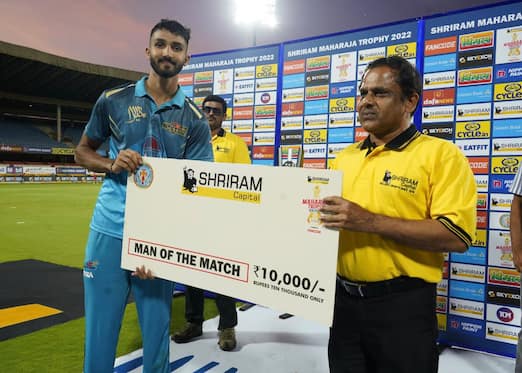 Maharaja T20 Trophy 2022: Devdutt Padikkal's whirlwind knock puts Gulbarga Mystics in the final