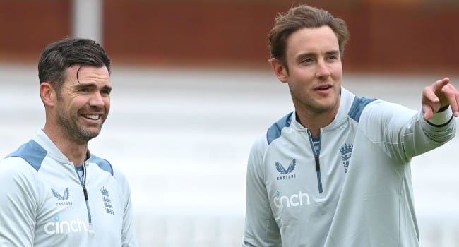 ECB likely to offer James Anderson, Stuart Broad dual roles 