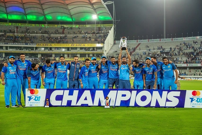 Team India breaks Pakistan's world record with a win against Australia