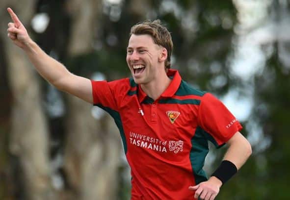 QUN vs TAS: Riley Meredith's maiden five-for seals the game for Tasmania