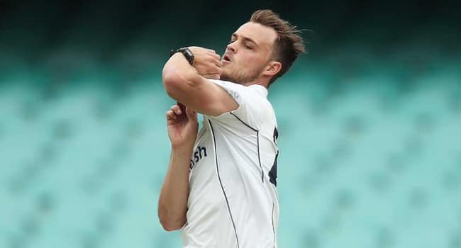 Victoria recall Xavier Crone as replacement for James Pattinson 