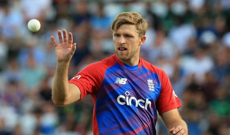 David Willey aims to help England win T20 World Cup and cement his place in squad 