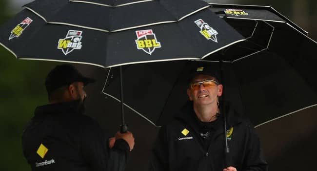WBBL 2022: Rain plays spoilsport as Thunder and Stars match abandoned