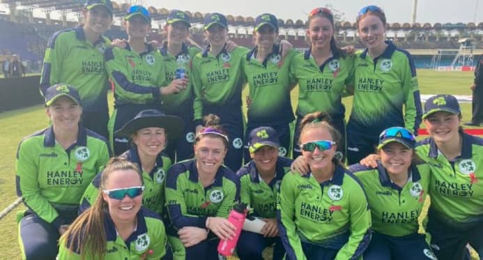 Ireland women beat Pakistan to clinch historic series