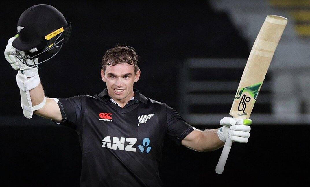 Tom Latham's 145 highest score by a New Zealand player against India in ODIs
