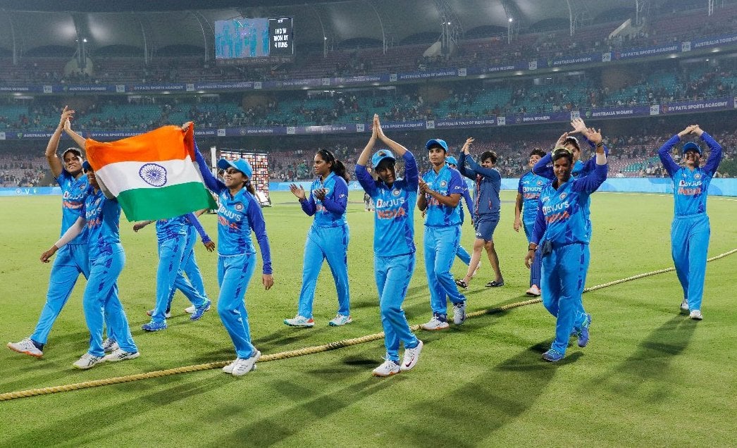 India Women secure a sensational victory in a super over against Australia