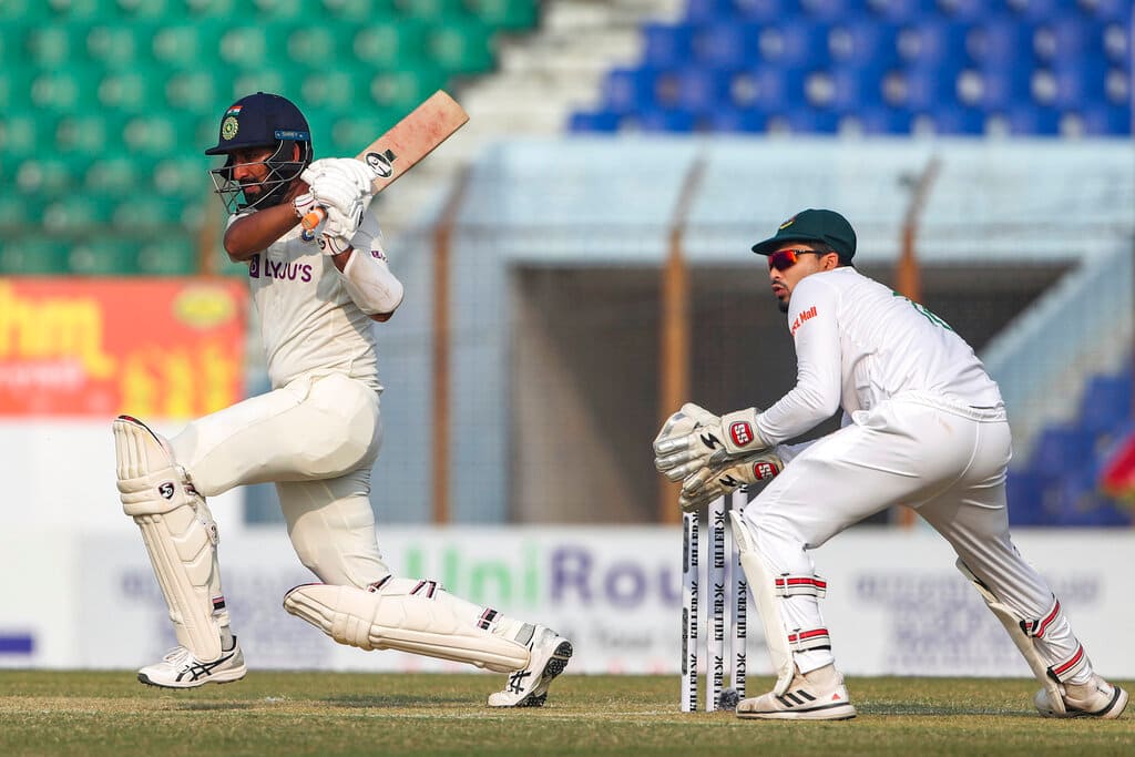 Pujara eclipses former Indian captain with his sentational 90