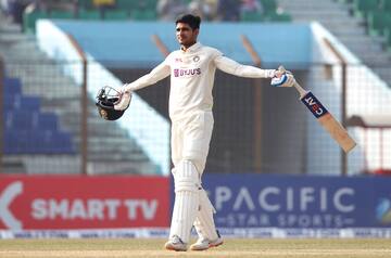 BAN vs IND: Gill delighted with his maiden Test century