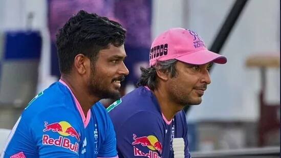 Sanju Samson gets advice from IPL coach Sangakkara ahead of Sri Lanka T20Is
