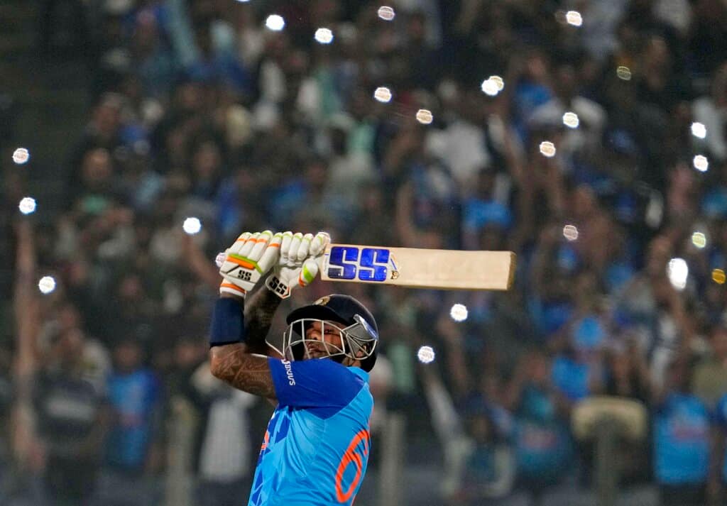 Suryakumar hits the second fastest T20I century for India