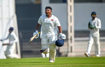 Sarfaraz Khan roars back at selectors with another ton in Ranji Trophy
