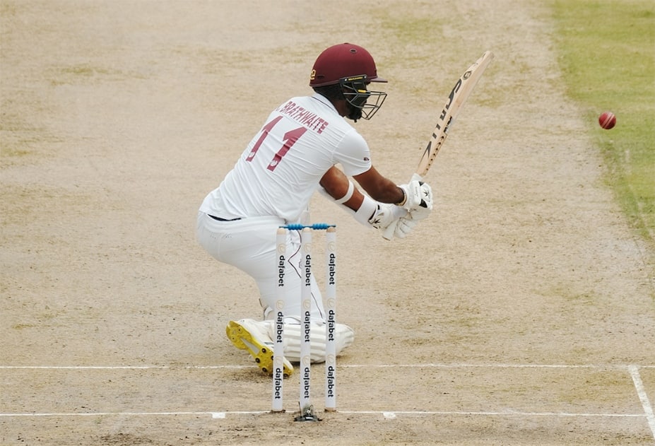 ZIM vs WI: Persistent rain causes day one to end prematurely as Windies' top-order resist