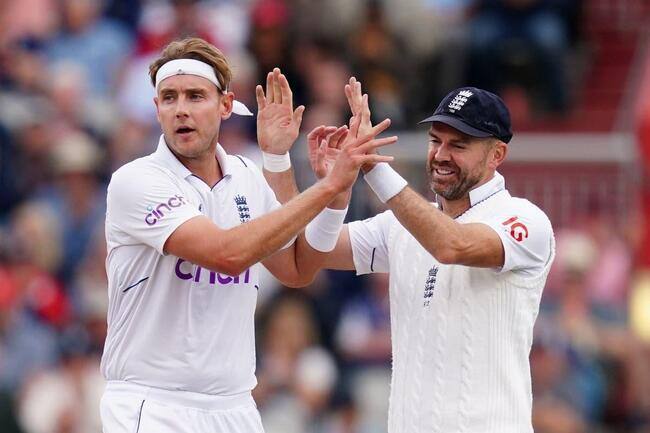 Stuart Broad and James Anderson become second bowling pair to claim 1000  Test wickets 