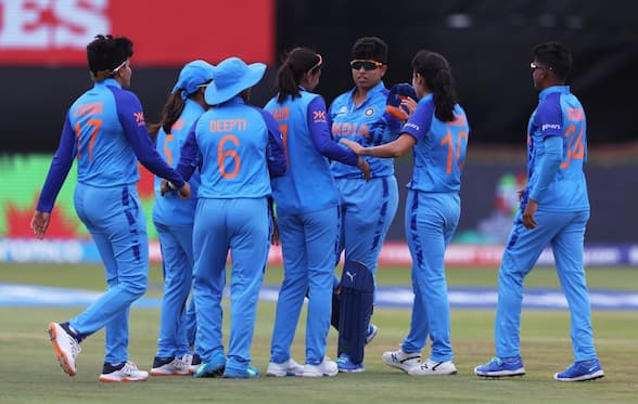 Smriti Mandhana's fifty hands India semi-final berth in rain-affected clash against Ireland
