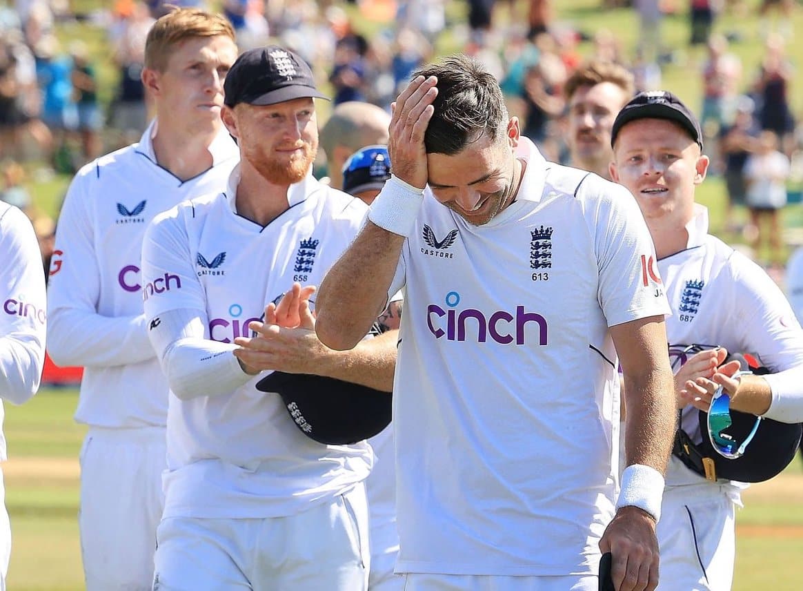 "I just can't see him stopping", Ben Stokes lauds James Anderson