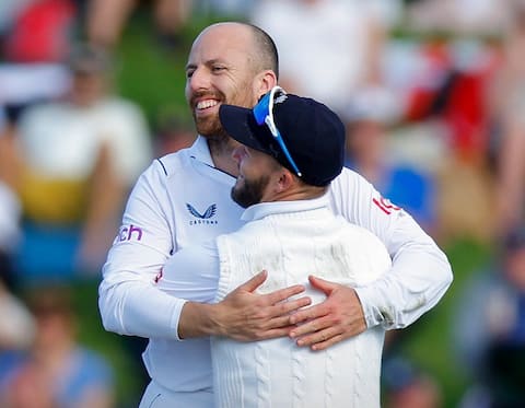 Watch: Jack Leach Knocks Over Will Young With A Dream Delivery
