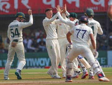 IND vs AUS, Lunch Report: Kuhnemann, Lyon Rip Through India's Top-Order