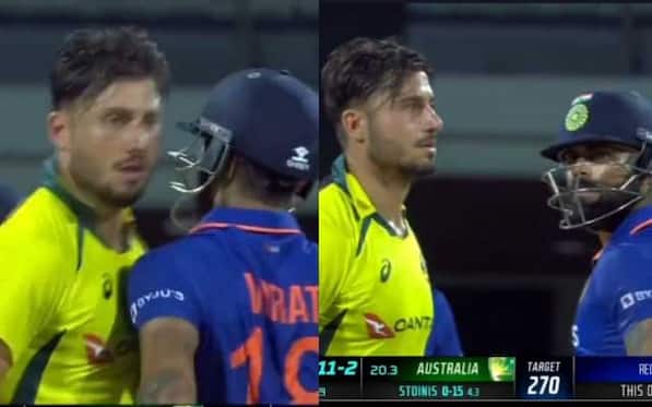 Watch: Marcus Stoinis Indulges in Fight with Virat Kohli at Chennai