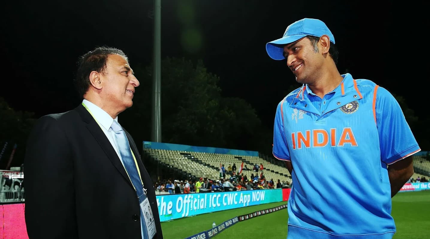 'We Were Used To Seeing That From Dhoni But...', Sunil Gavaskar Recalls A Moment
