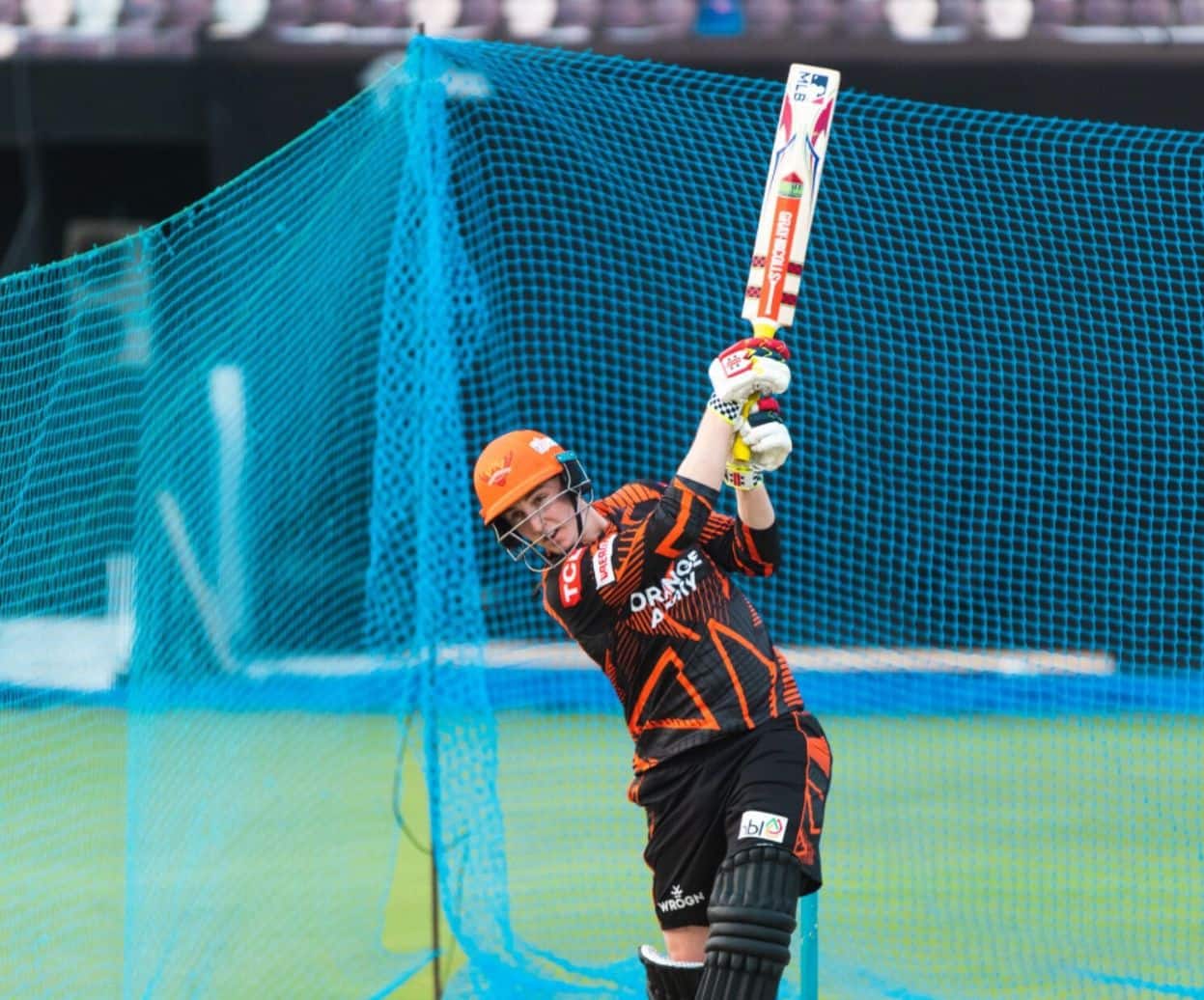 Watch: SRH's New Recruit Harry Brook 'Smash' Deliveries Out of the Ground