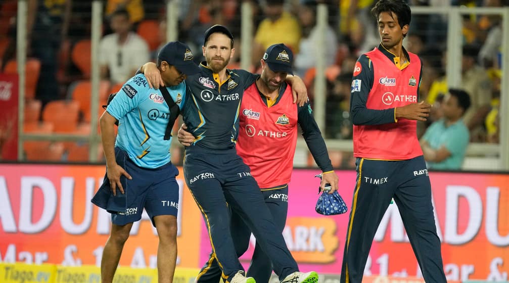 [Watch] Kane Williamson Likely To Be Ruled Out Of CSK Face-Off After a 'Horrific' Injury