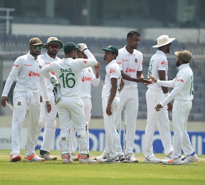 BAN vs IRE, One-off Test: Taijul Islam, Mushfiqur Rahim's splendid show completes seven-wicket victory for Bangladesh 