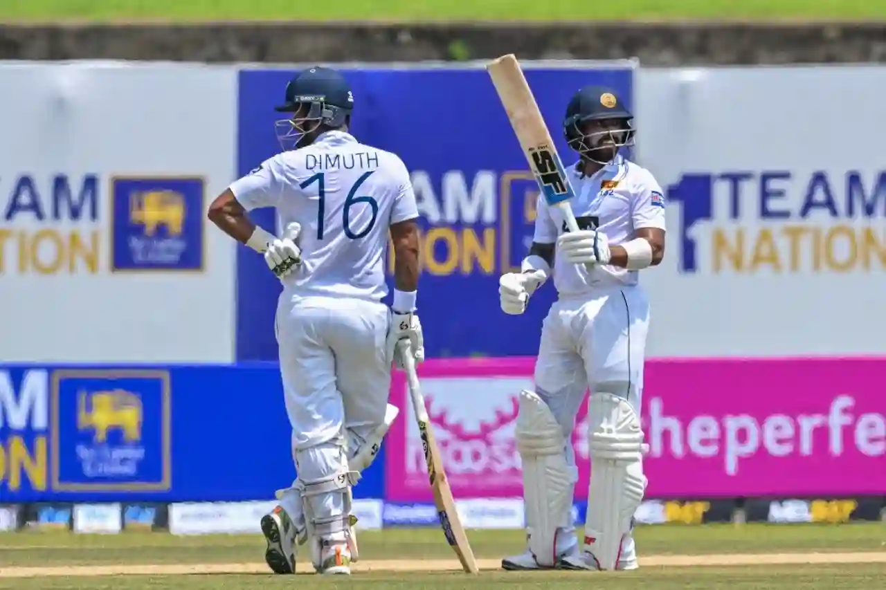 SL vs IRE | Karunaratne, Mendis Hammer Tons as Sri Lanka Pile Up Runs on Day 1