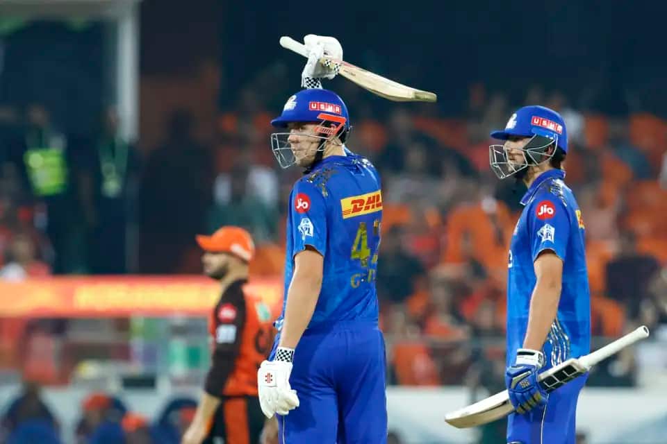 Green's All-Round Display Guides MI to a 14-Run Win Over SRH