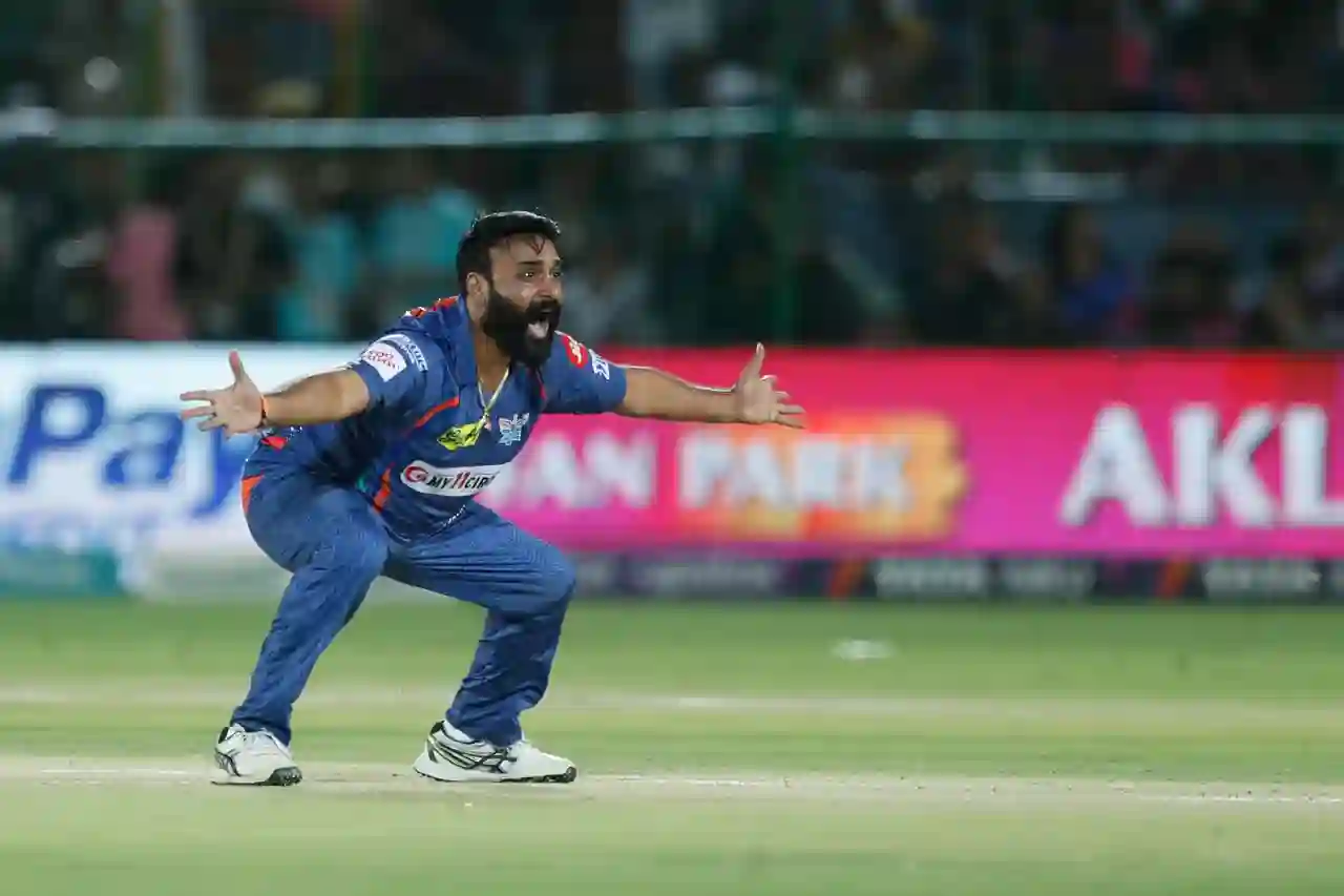 LSG Uses Prerak Mankad As Impact Player for Amit Mishra