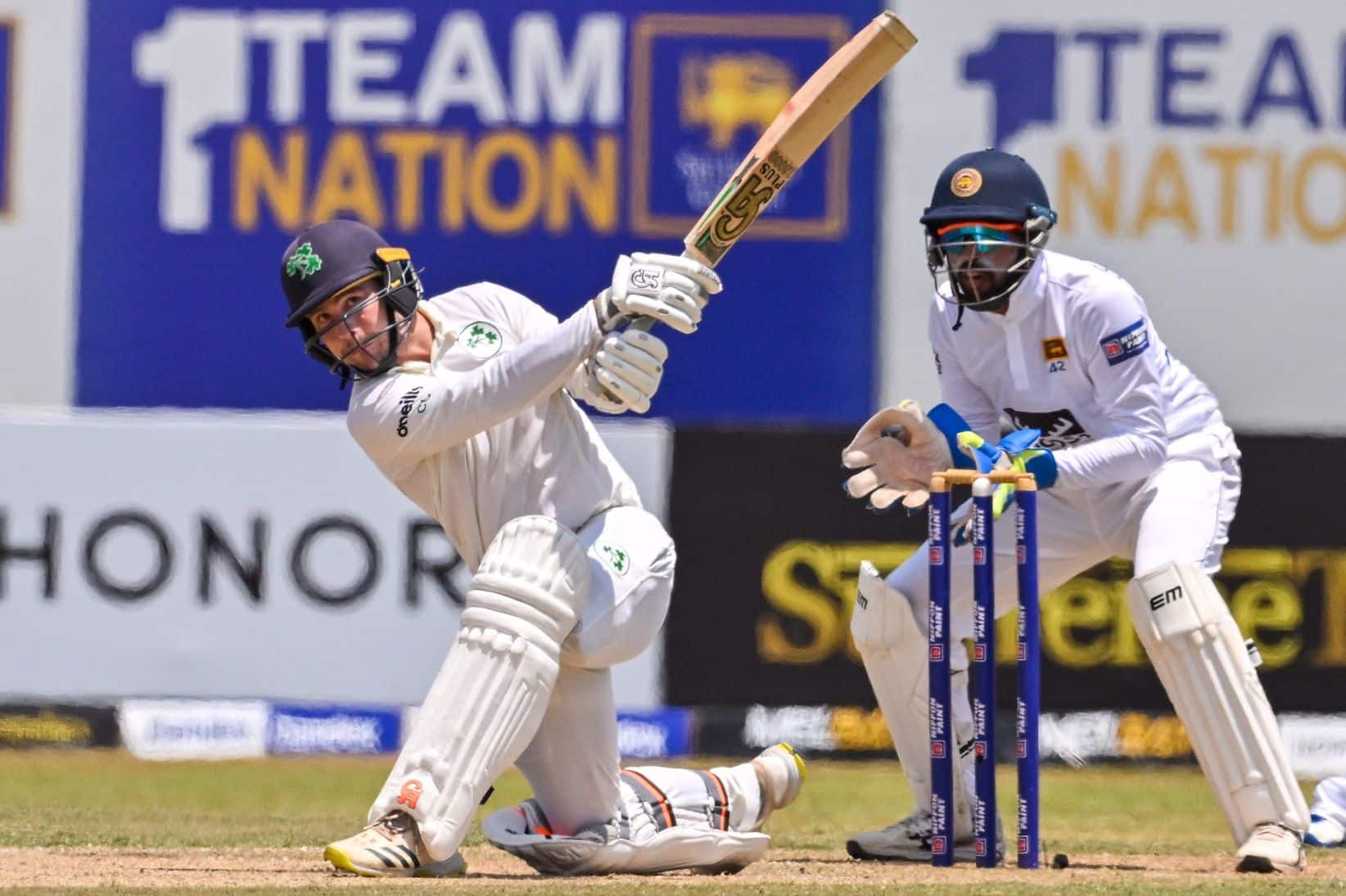 Curtis Campher Becomes Fourth Irish Batter to Score a Test Century
