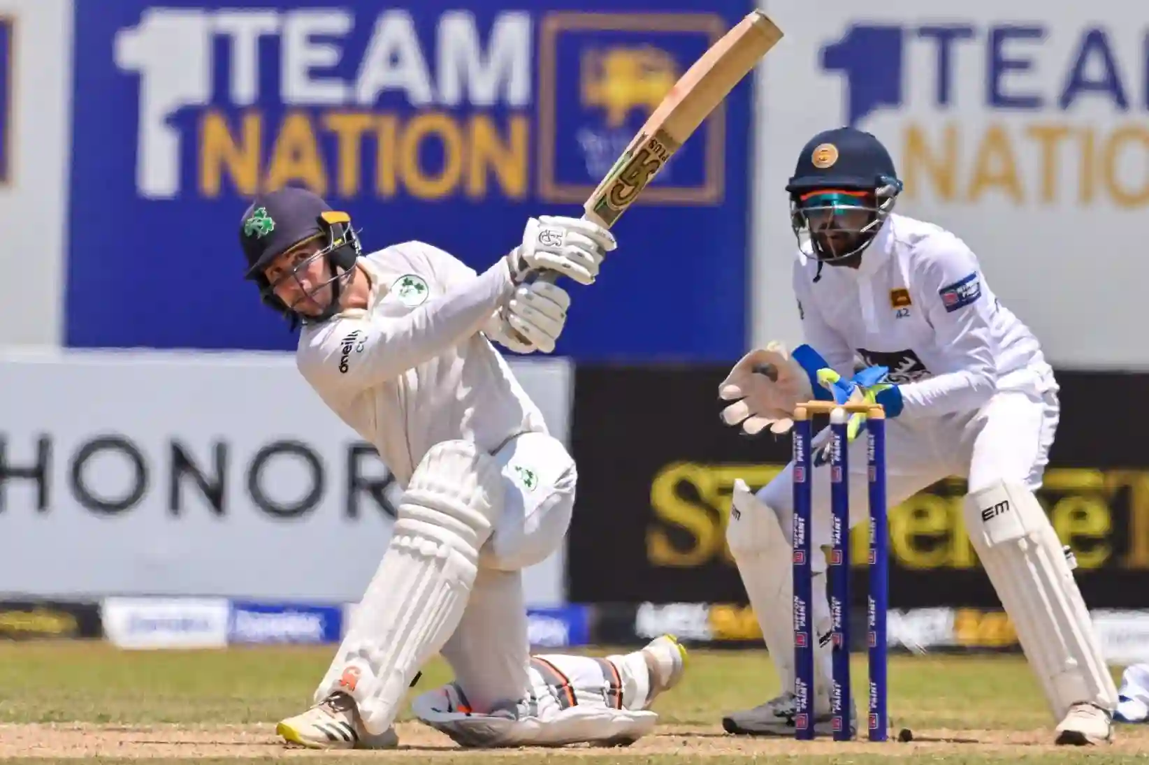 Curtis Campher Becomes Fourth Irish Batter to Score a Test Century