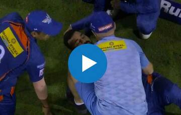 [Watch] KL Rahul Gets Injured against RCB;  Walks off the field in Serious Pain