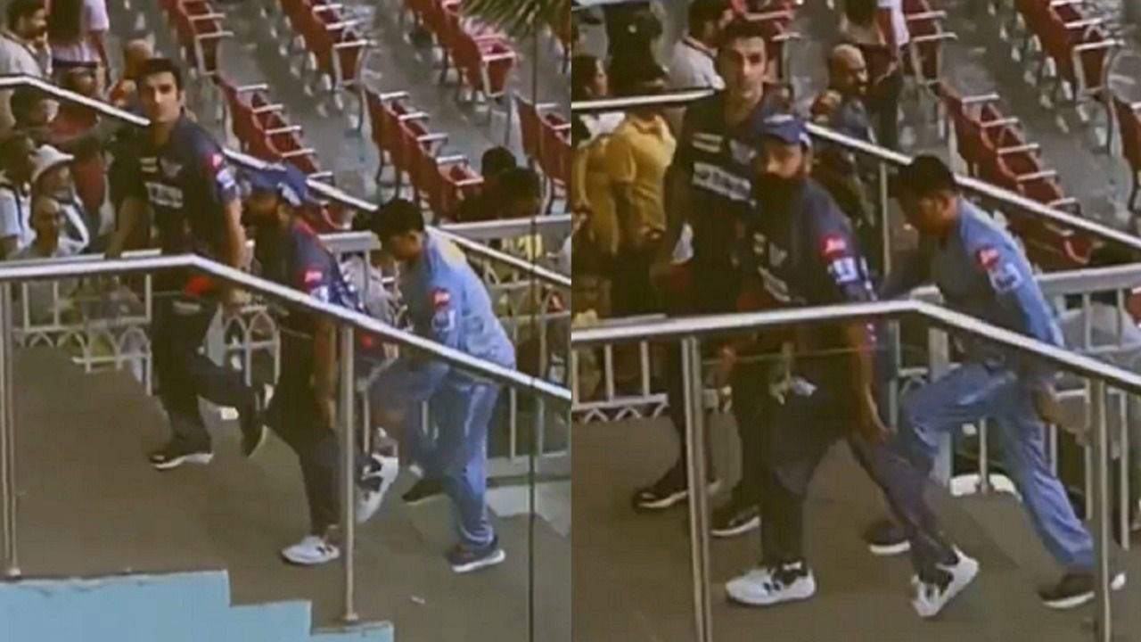 [Watch] Fans Chant Virat Kohli's Name In Front Of Gautam Gambhir During LSG vs CSK