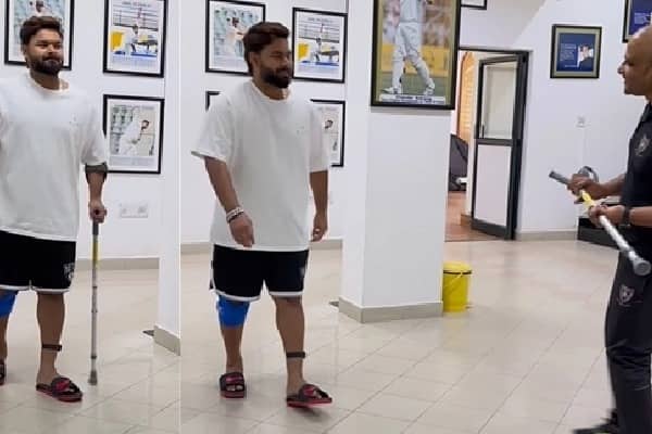 [Watch] Rishabh Pant Back On His Feet As He Celebrates 'Happy No More Crutches Day'