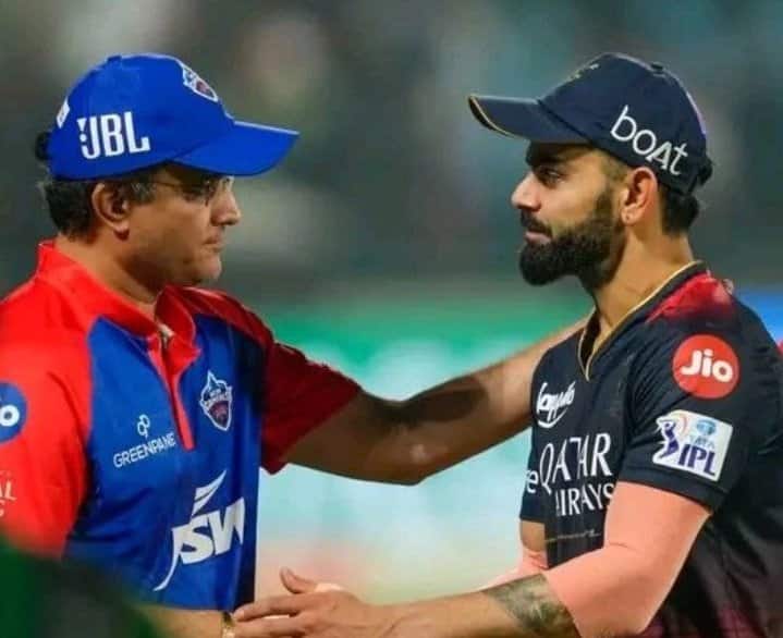 Virat Kohli and Sourav Ganguly Reconcile, Shake Hands With Each Other After DC Thrash RCB