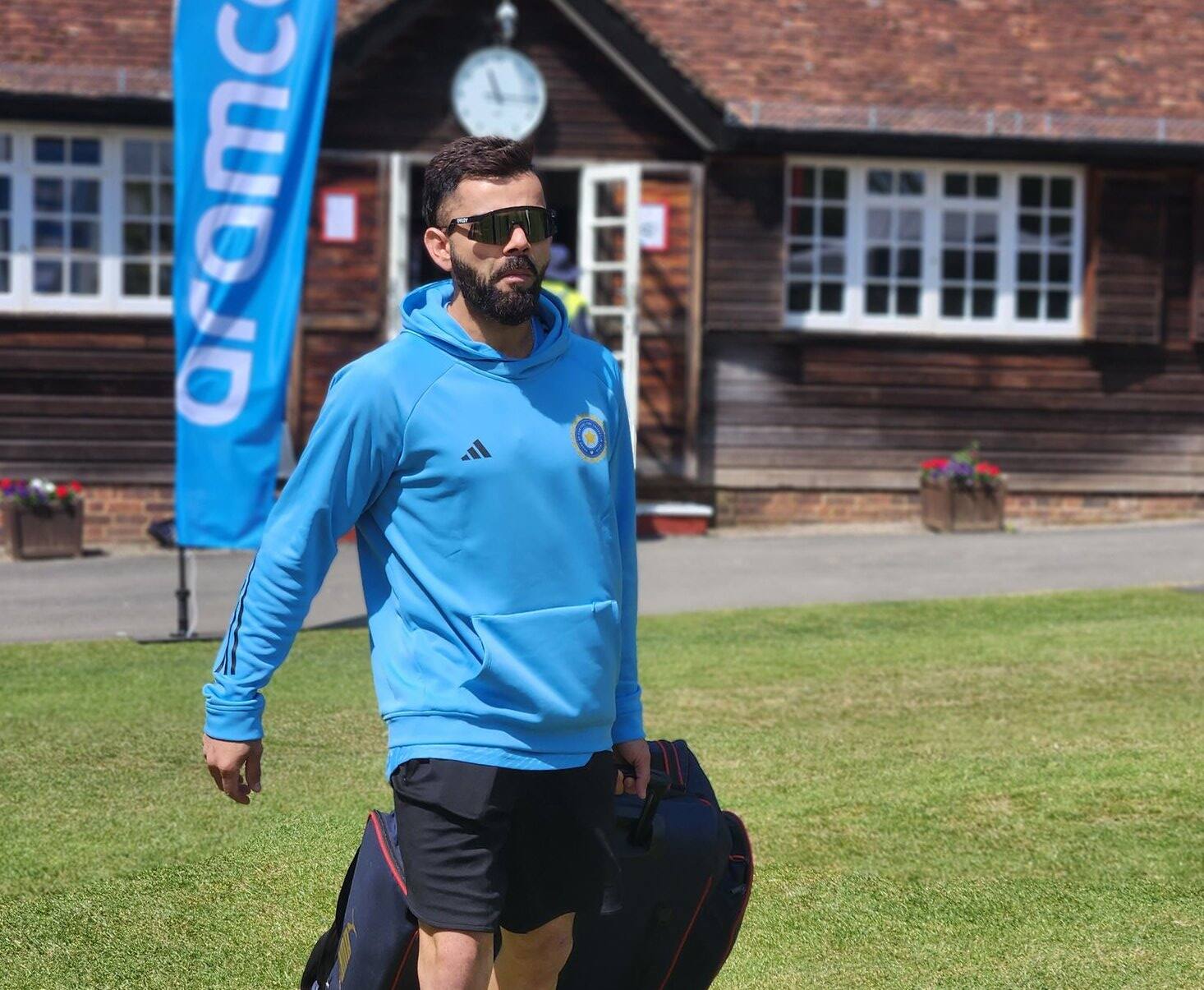 Kohli, Pujara Arrive for First Training Session Ahead of WTC Final