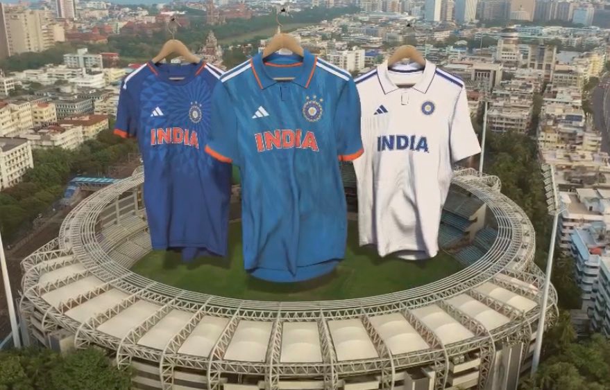 [WATCH]- Adidas Launches Team India Kits For All Three Formats