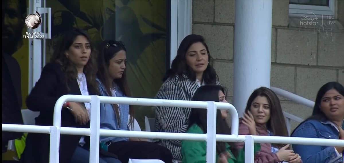 [Watch] Anushka Sharma, Ritika Sajdeh Attend WTC Final Encounter At The Oval