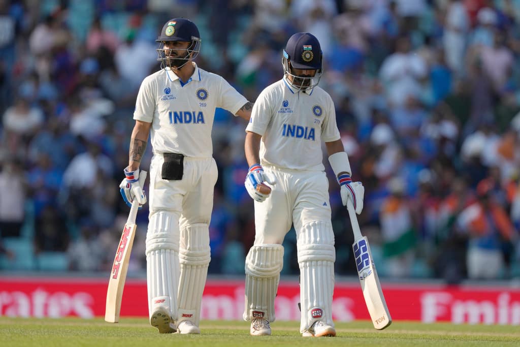 WTC 2023: Fluent Kohli & Steady Rahane Help India To Fight Another Day