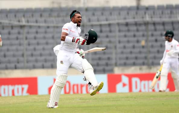 BAN vs AFG 2023 | Shanto, Mominul Centuries Help BAN Set 662-Run Target for AFG On Day 3