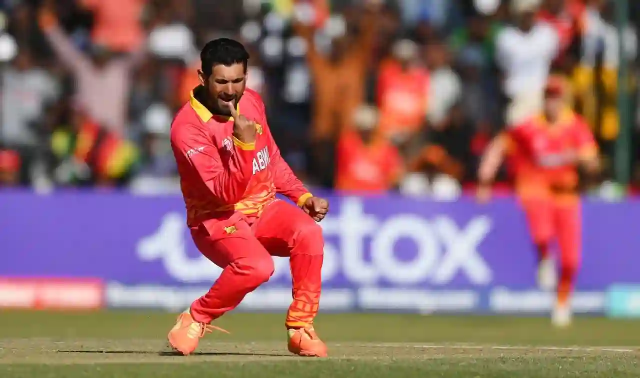 Sikandar Raza's All-Round Show Stuns West Indies, Leads ZIM To Super 6 In WC Qualifiers