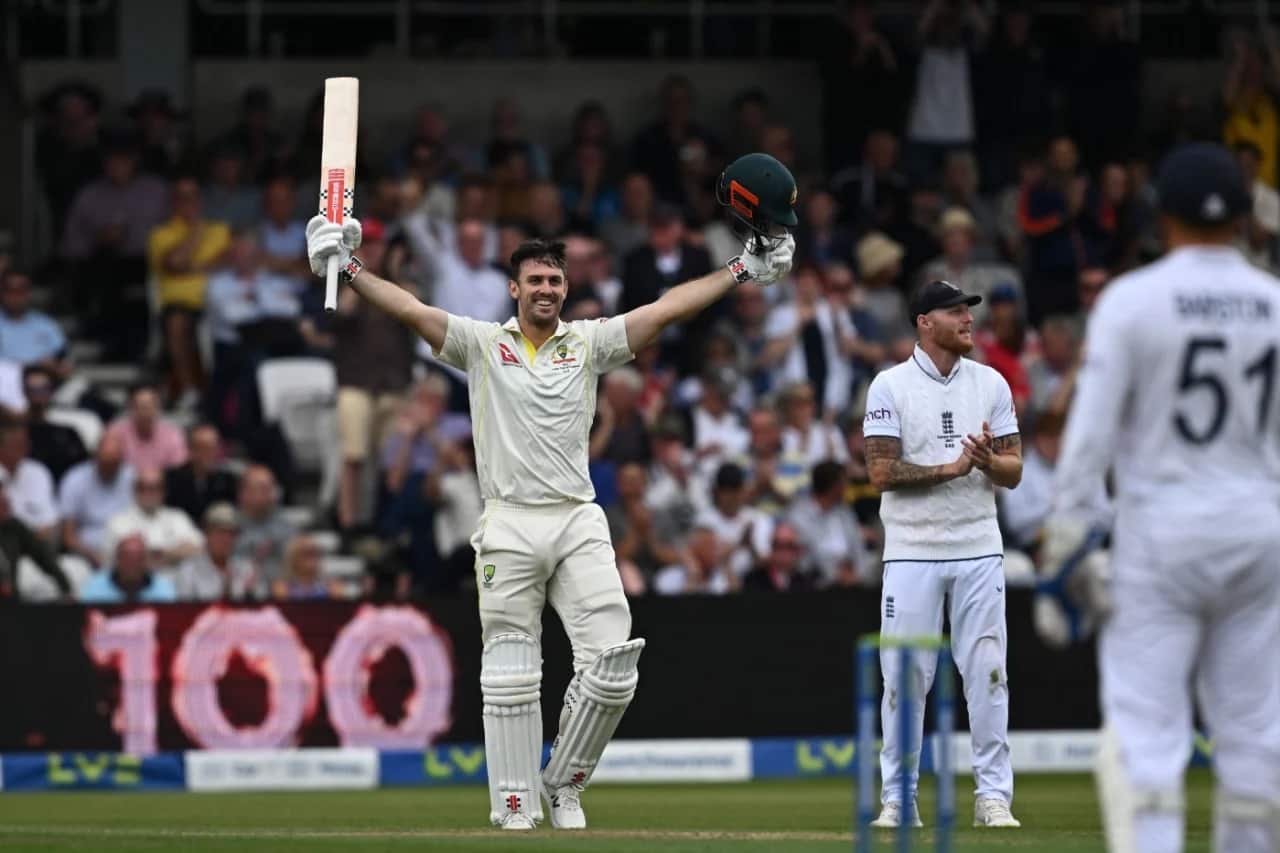 Ashes 2023 | Mitchell Marsh Ton, Mark Wood Five-Fer Sums Up Balanced Opening Day At Leeds
