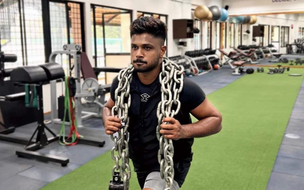WI vs IND | Sanju Samson Shares Glimpses of Intense Training With Chainlocks