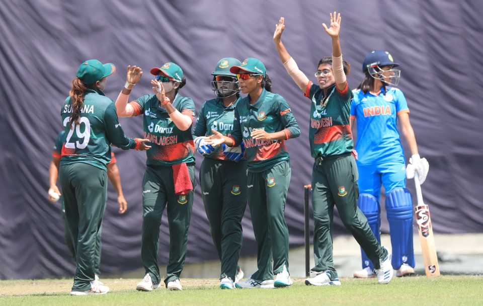 BAN-W vs IND-W, 3rd ODI | Fargana, Nahida Shine as Bangladesh Seal Epic Tie in Last Over