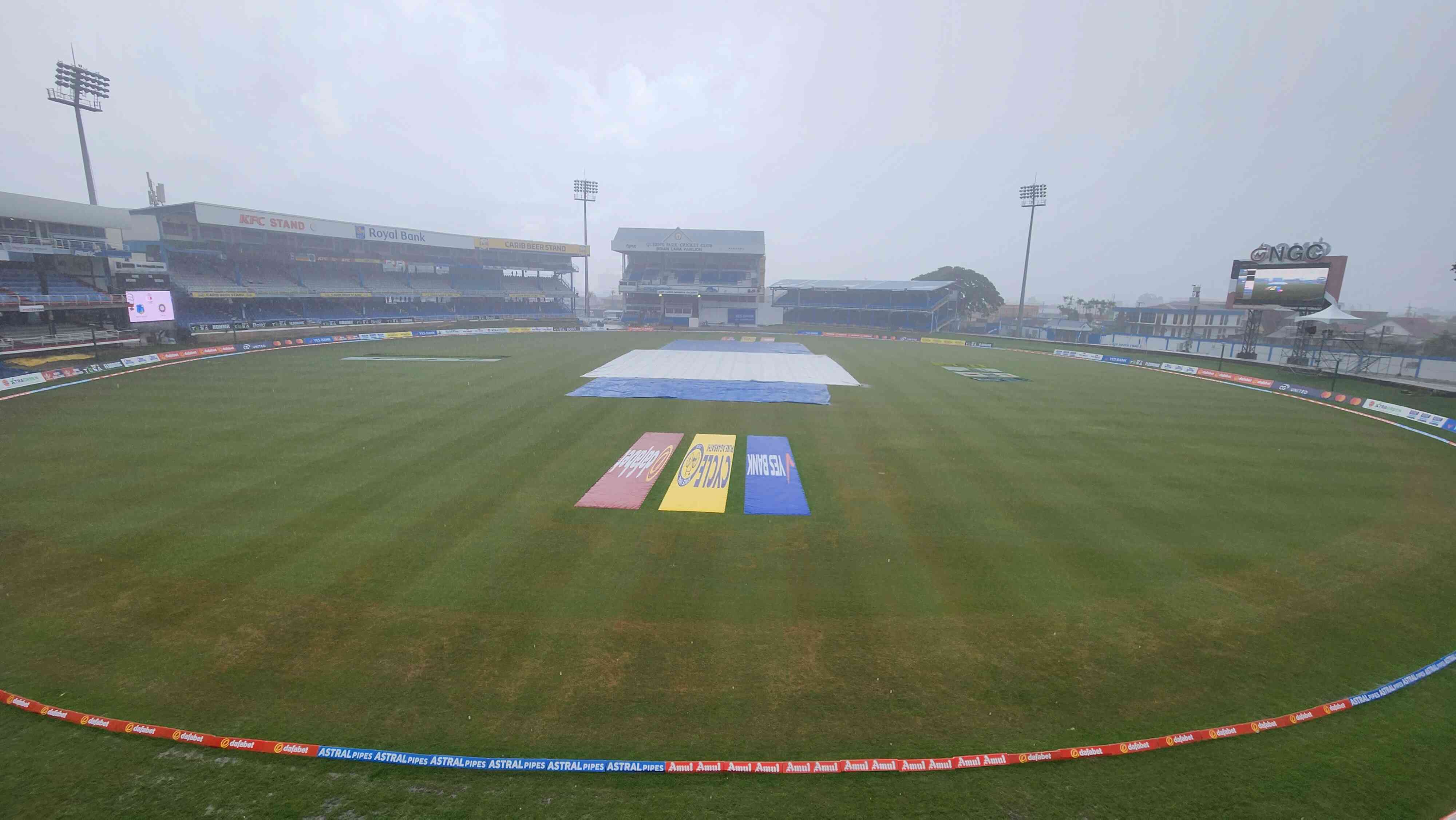 IND vs WI, Day 5 |  Rain Continues To Play Hide and Seek, Chances Of Play Very Slim