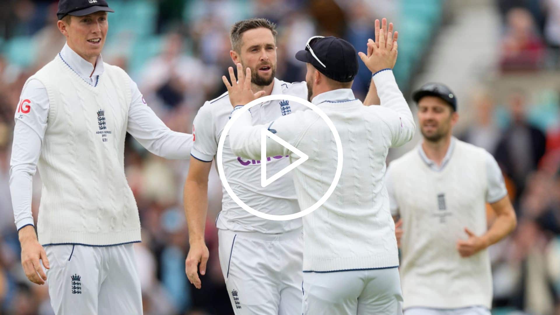 [Watch] Chris Woakes Sends Both Openers Back With Snoters; Mark Wood Follows With Another Beauty