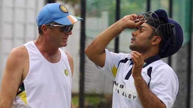 When Head Coach John Wright Manhandled Virender Sehwag & Pulled Him By Collar