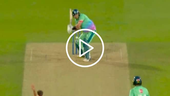 [WATCH] Tom Curran Dispatches David Payne For Maximum During Blitz Knock In The Hundred 2023